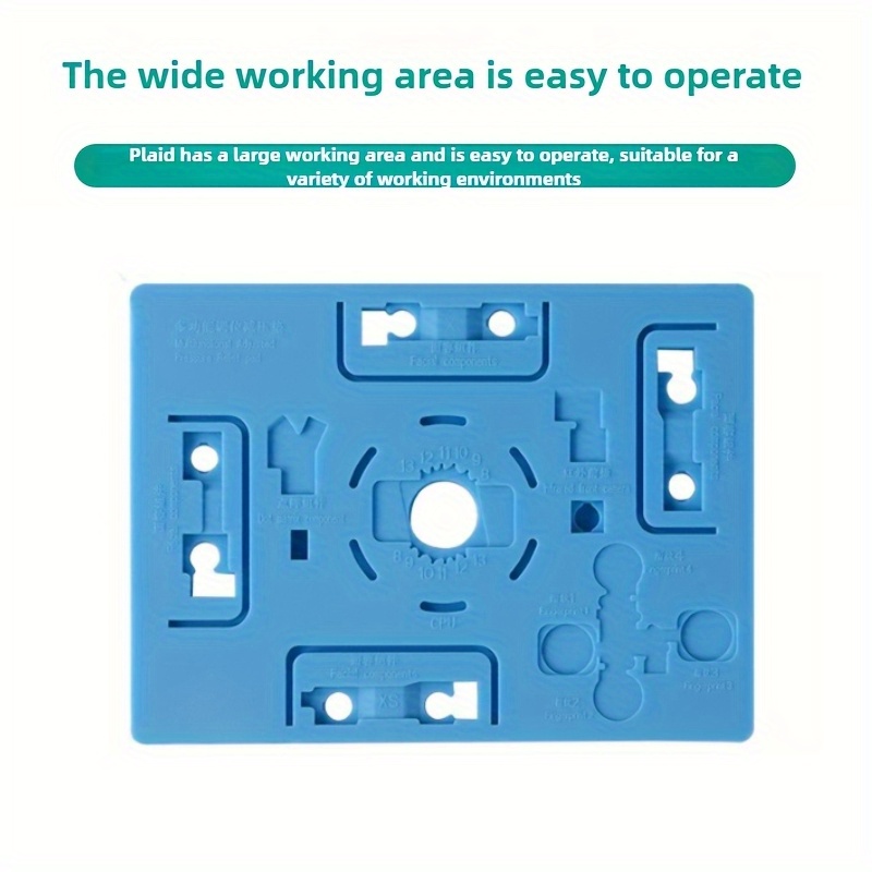 Heat Mat Silicone - TE-614 Silicone Heat Insulation Repair Mat,
