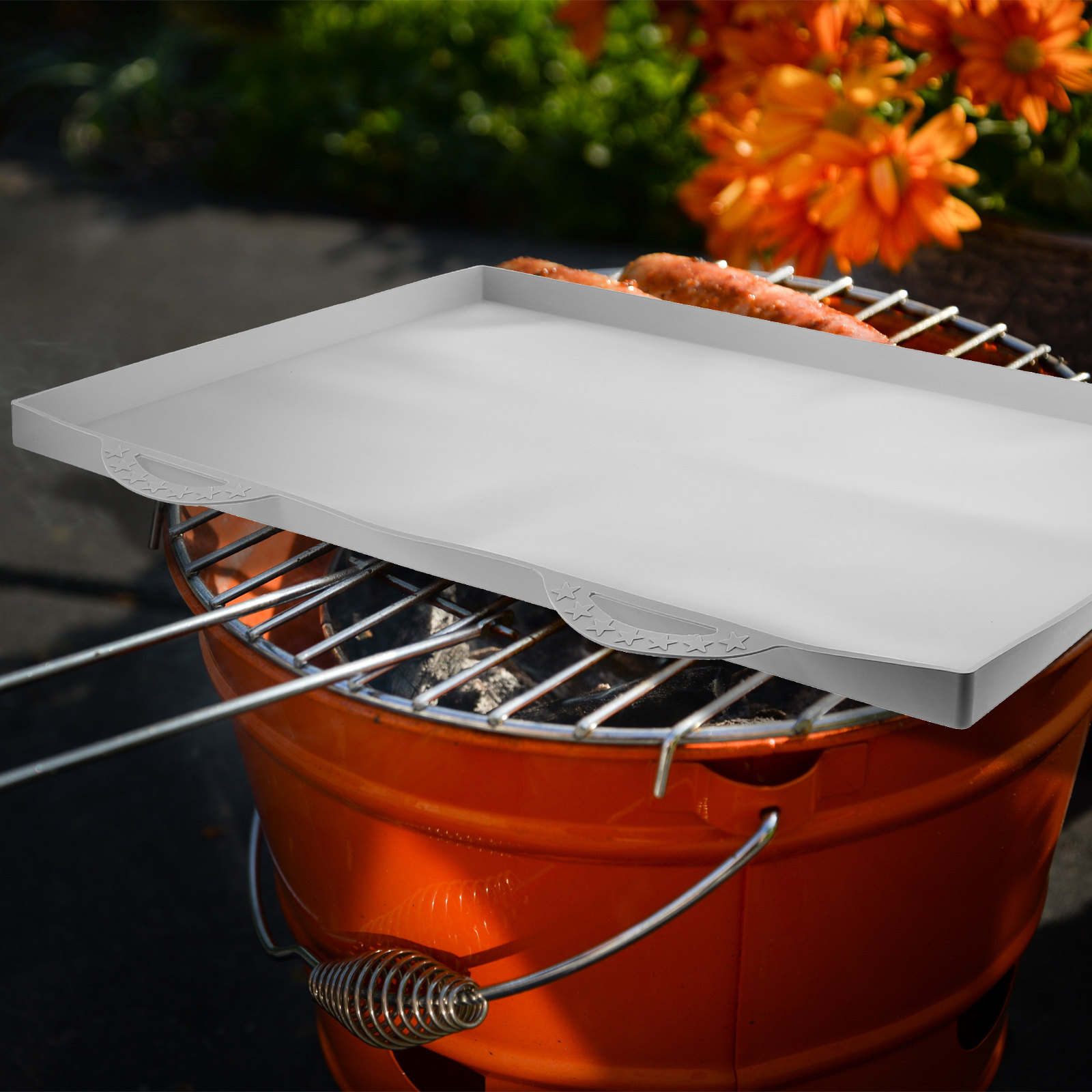 Heat Mat Silicone - Silicone Griddle Mat for Grill Sturdy
