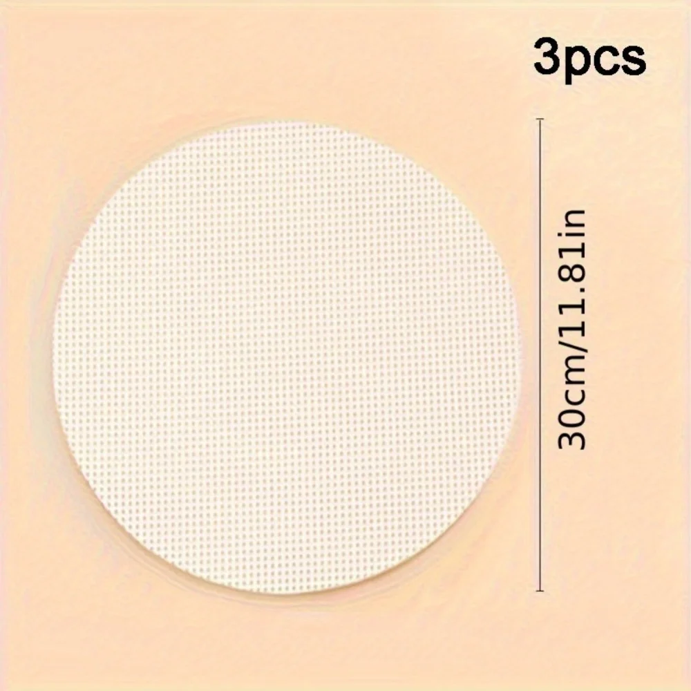 Heat Mat Silicone - 3pcs/set Reusable Silicone Non-Stick Steamer Liners,
