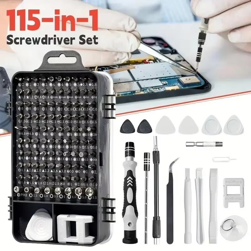 Electronic Repair Tutorial - 115-in-1 Precision Screwdriver Set with Magnetic