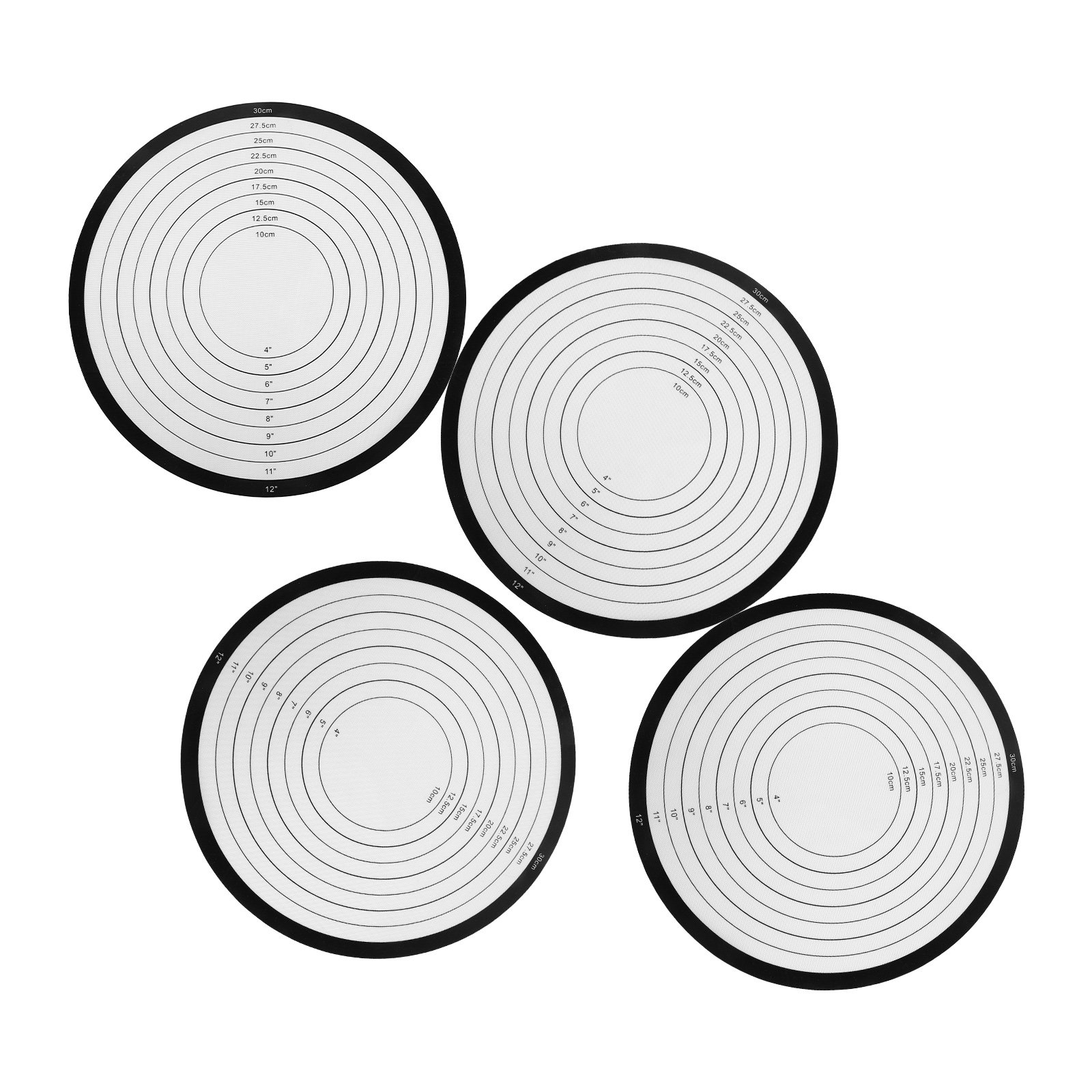 4Pcs Heat Resistant Round Sili - огляд і ціна Heat Mat Silicone