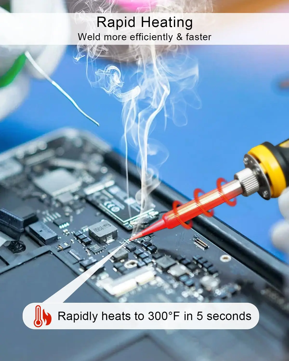 Portable Soldering Iron Kit Co - огляд і ціна Elektronik Repair