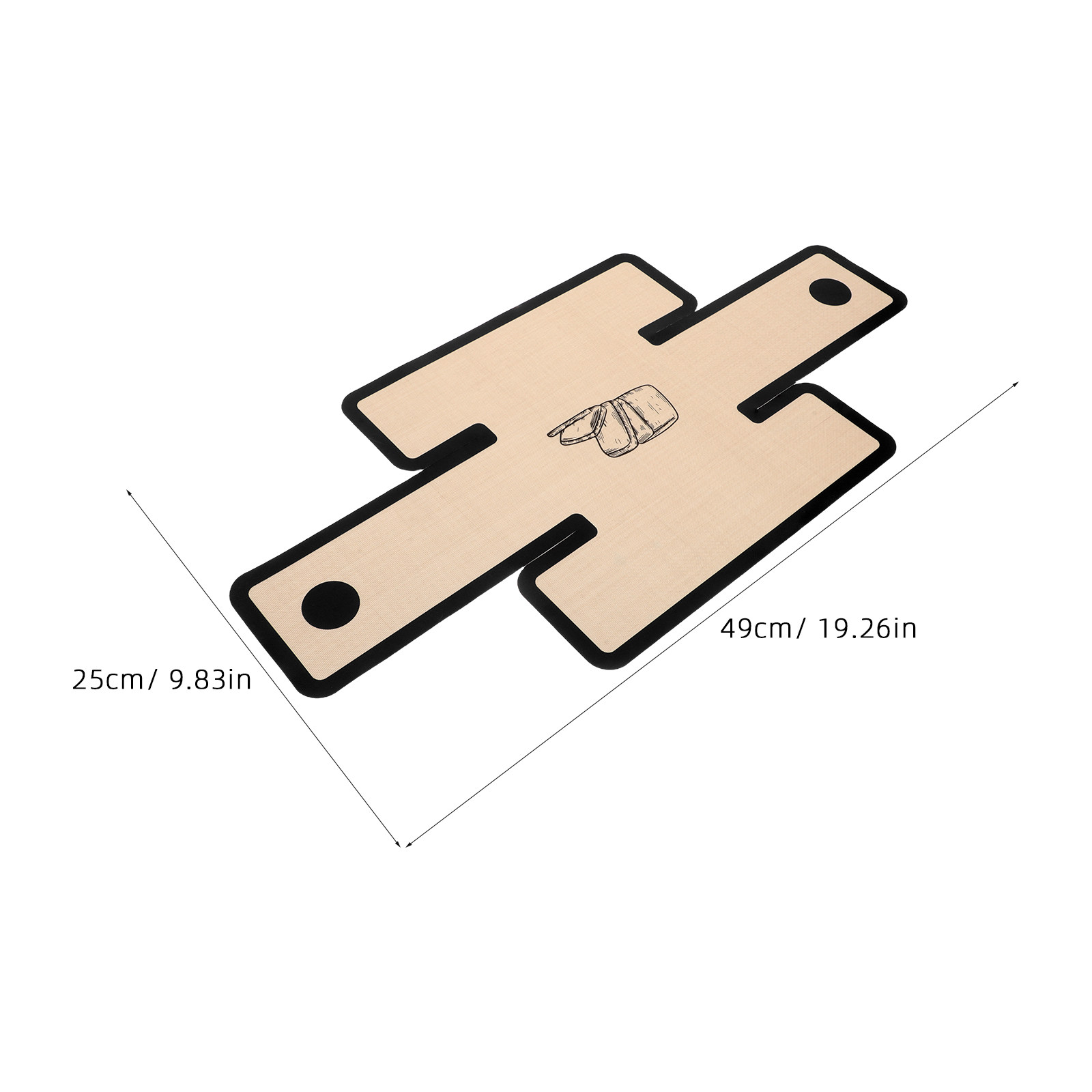 Reusable Silicone Baking Mat B - огляд і ціна Heat Mat Silicone