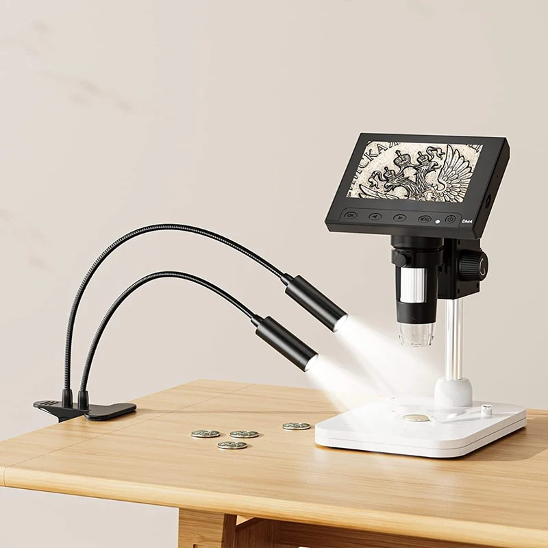 Gooseneck Lamp Microscope LED  - огляд і ціна Electronics Repair Microscope