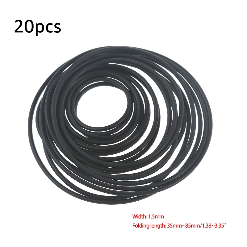 20Pcs Recorder Rubber Belts 1. - огляд і ціна Elektronik Repair