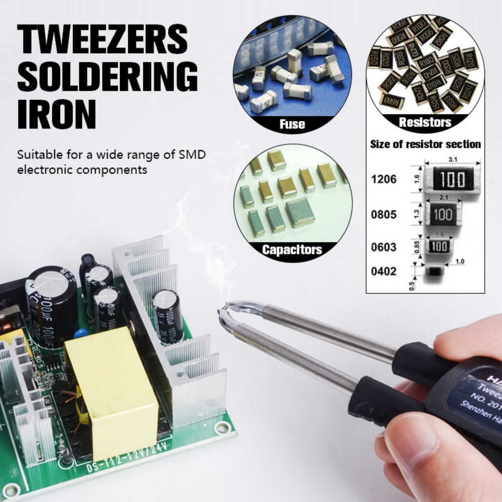 T12 Soldering Tweezer Handle – - огляд і ціна Elektronik Repair