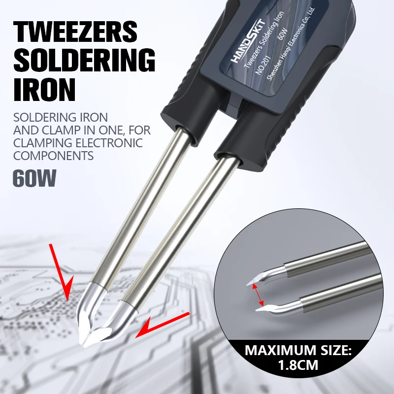T12 Soldering Station Tweezers - огляд і ціна Elektronik Repair