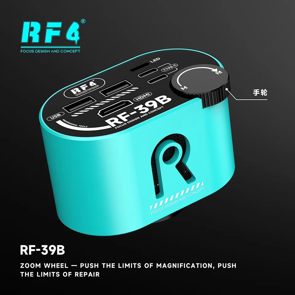 RF4 RF-39B Lossless Zoom Wide- - огляд і ціна Electronics Repair Microscope