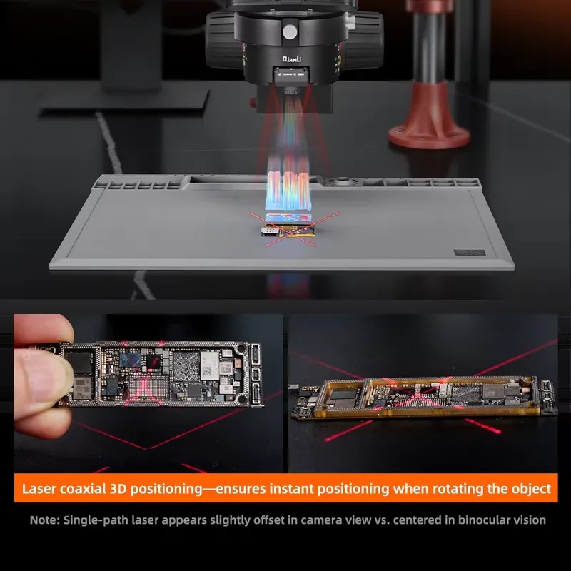 Qianli 6558 Gorilla Trinocular - огляд і ціна Electronics Repair Microscope