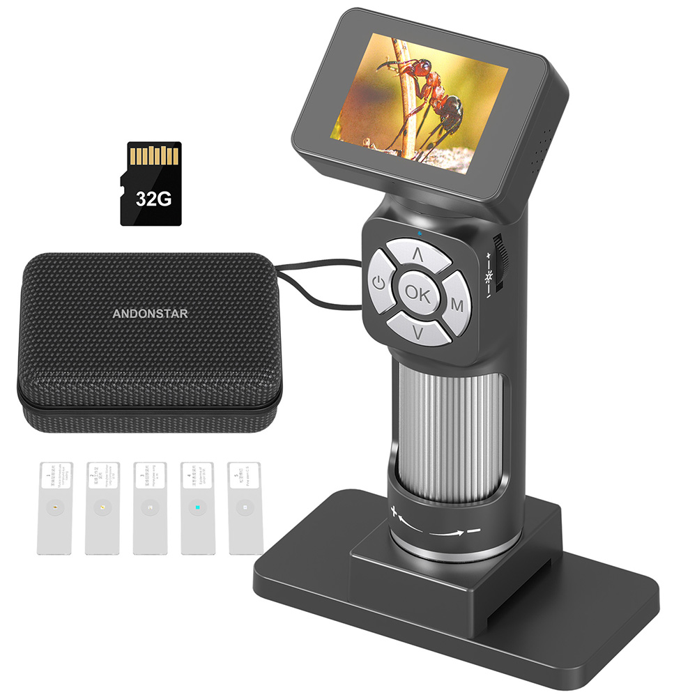 Andonstar New 50x-500x USB Kid - огляд і ціна Electronics Repair Microscope