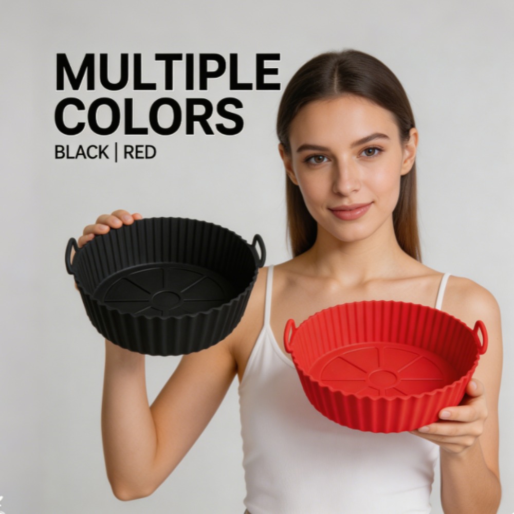 Round Silicone Air Fryer Liner - огляд і ціна Heat Mat Silicone