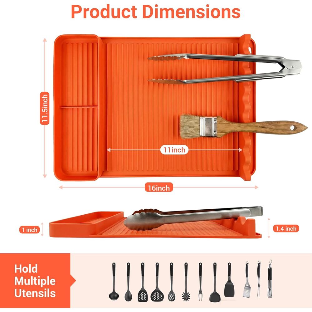 Heat Resistant Silicone Grill  - огляд і ціна Heat Mat Silicone