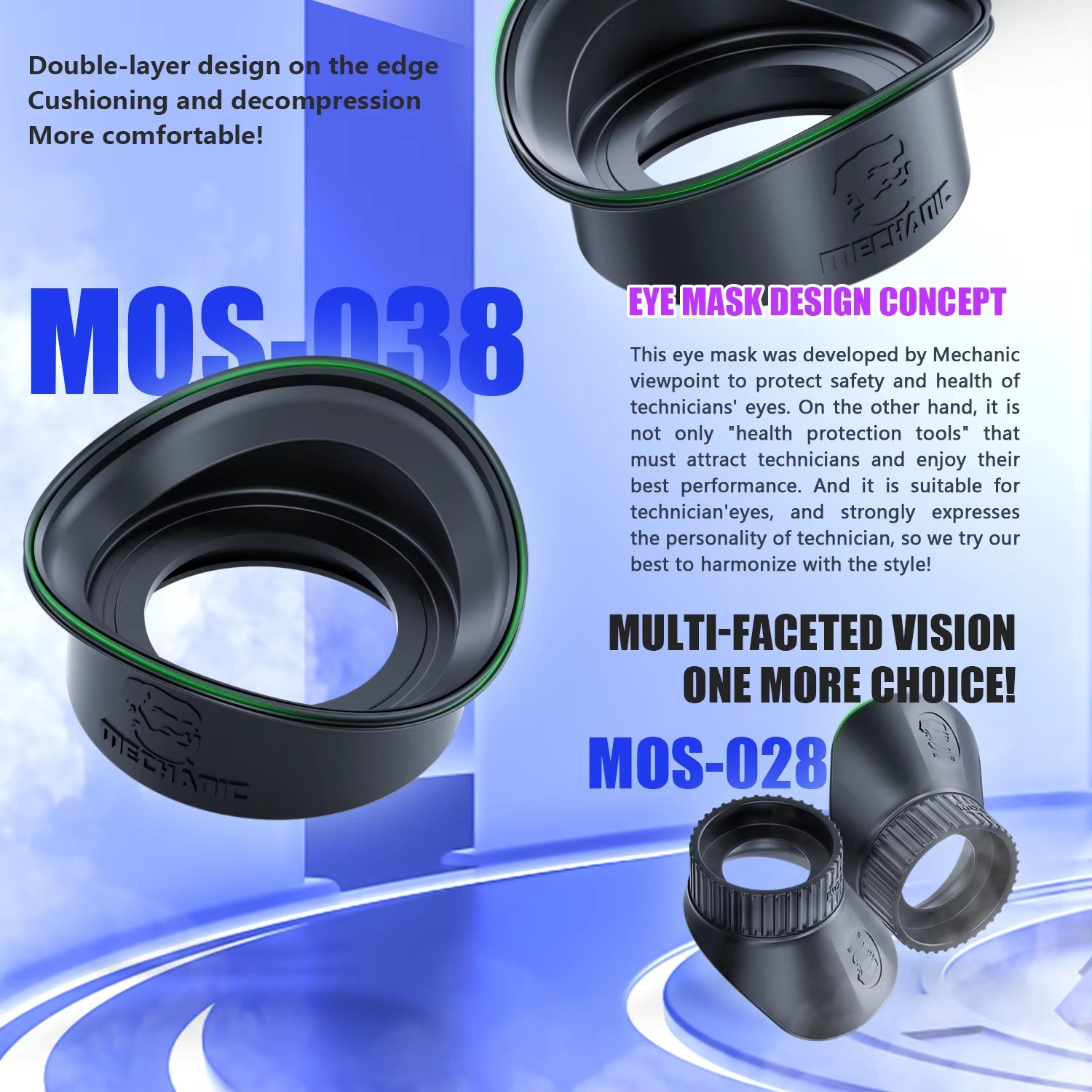 MECHANIC MOS Series Eye Guards - огляд і ціна Electronics Repair Microscope